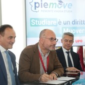 Il sindaco Rasero con il presidente Cirio alla firma