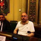 Il sindaco di Asti Maurizio Rasero e il prefetto, Claudio Ventrice, oggi a Torino per la conferenza di pubblica sicurezza [Videointervista]