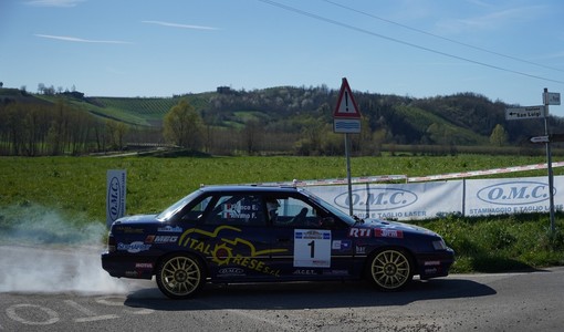 Emanuele Franco - Flavio Aivano su Subaru Legacy (Foto Marco Casetta )