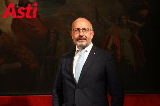 Maurizio Rasero, sindaco di Asti presidente dimissionario di Banca di Asti, ritratto da Merfephoto - Efrem Zanchettin a margine della presentazione della Stagione 2026 del Teatro Alfieri