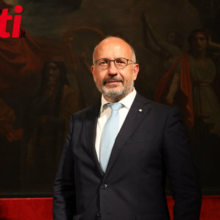Maurizio Rasero, sindaco di Asti presidente dimissionario di Banca di Asti, ritratto da Merfephoto - Efrem Zanchettin a margine della presentazione della Stagione 2026 del Teatro Alfieri Maurizio Rasero, sindaco di Asti presidente dimissionario di Banca di Asti, ritratto da Merfephoto - Efrem Zanchettin a margine della presentazione della Stagione 2026 del Teatro Alfieri
