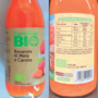 Richiamo per il succo di frutta bio Carrefour per possibili frammenti di vetro