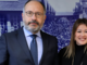 Il sindaco Maurizio Rasero con l'assessore al Commercio Loretta Bologna