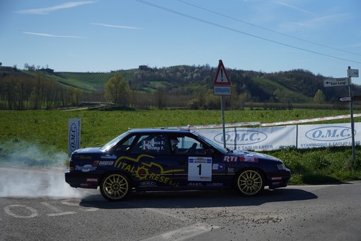 Emanuele Franco - Flavio Aivano su Subaru Legacy (Foto Marco Casetta )