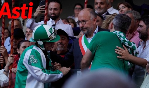 La consegna del drappo a San Martino San Rocco