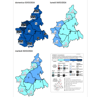 Le previsioni meteorologiche sul sito di Arpa Piemonte