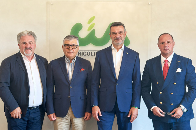 Nell'immagine, da sinistra a destra: Scardino, Sichetti, Fini e Carenini