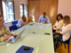 Le delegazioni al lavoro