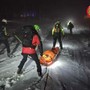 L'intervento del Soccorso Alpino