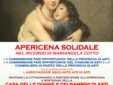 La locandina dell'apericena solidale