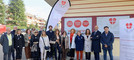 I volontari che seguiranno la sede con la direzione Asl e della Fondazione (MerfePhoto)