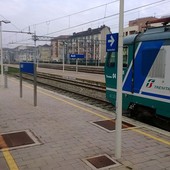 Binari della stazione di Asti