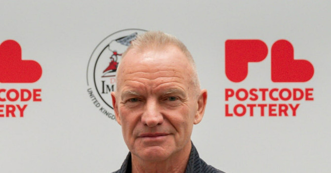 Sting dal suo profilo Facebook