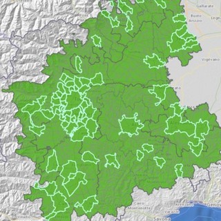 Cartina regionale smog