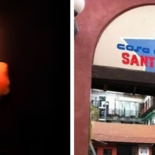Un'immagine relativa l'attacco avvenuto nella notte e, nel riquadro di destra, la Casa del Popolo