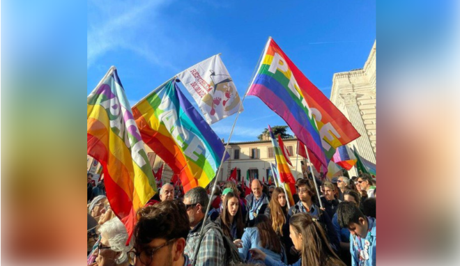 Le immagini della marcia (Ph Giulia Frontino)