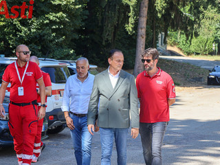 Il sopralluogo a Castello di Annone (MerfePhoto) Il sopralluogo a Castello di Annone (MerfePhoto)