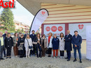 I volontari che seguiranno la sede con la direzione Asl e della Fondazione (MerfePhoto) I volontari che seguiranno la sede con la direzione Asl e della Fondazione (MerfePhoto)