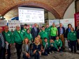 Foto di gruppo post donazione al GSH Pegaso