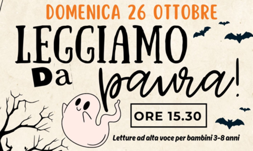 &quot;Leggiamo da paura!&quot;: un pre Halloween in biblioteca a Bubbio