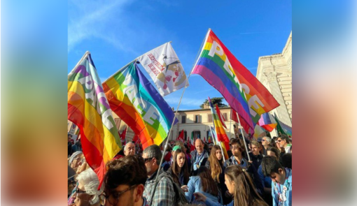 Le immagini della marcia (Ph Giulia Frontino)