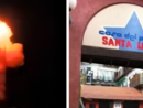 Un'immagine relativa l'attacco avvenuto nella notte e, nel riquadro di destra, la Casa del Popolo Un'immagine relativa l'attacco avvenuto nella notte e, nel riquadro di destra, la Casa del Popolo