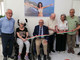 L'inaugurazione. Al centro Vincenzo Soverino