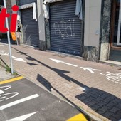 Ennesima 'puntata' nel tormentone della rotonda ciclabile di piazza I Maggio [GALLERIA FOTOGRAFICA]
