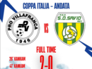 Doppietta di Kankam, la Pro Villafranca vince il derby di Coppa Doppietta di Kankam, la Pro Villafranca vince il derby di Coppa