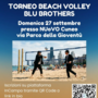 BEACH VOLLEY / Torna il Torneo Blu Brothers: appuntamento il 27 settembre a Cuneo