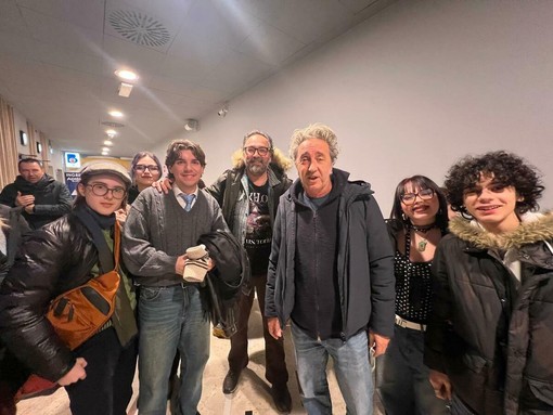 Gli studenti del Liceo Artistico con Paolo Sorrentino