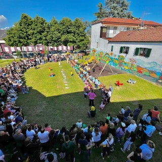 Il cortile della scuola Miroglio