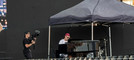Simone Carè sul palco di Roma al concerto di Ultimo