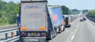 Disagi sull'A21, un tir ha perso il carico sulla carreggiata [VIDEO]