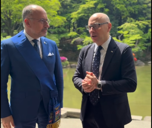 Un fermoimmagine tratto dal video postato su Facebook dal sindaco Rasero