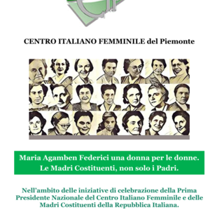 Importante convegno per ricordare la figura di Maria Agamben Federici, prima presidente del Centro Italiano Femminile
