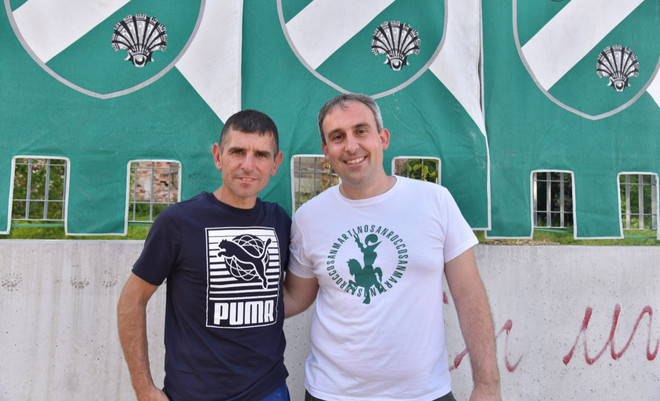 Dino Pes con il rettore Pier Paolo Squillia Dino Pes con il rettore Pier Paolo Squillia