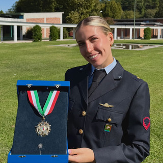 Gaia Caforio ha ricevuto il Collare d’Oro al Merito Sportivo del Coni