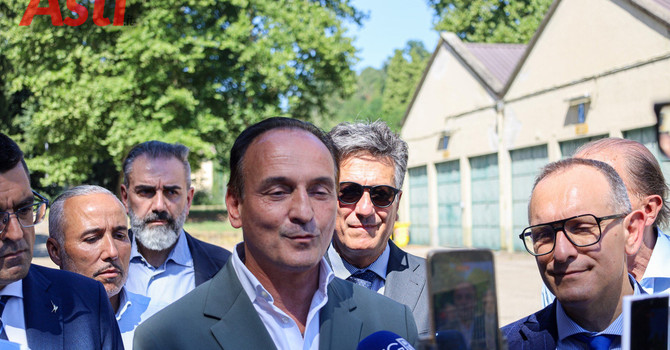 Il sopralluogo del presidente Cirio a Castello di Annone Il sopralluogo del presidente Cirio a Castello di Annone