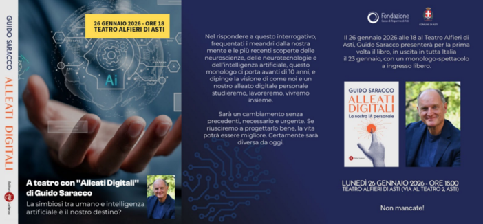 Asti, al Teatro Alfieri la visione del futuro secondo Guido Saracco