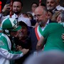 La consegna del drappo a San Martino San Rocco