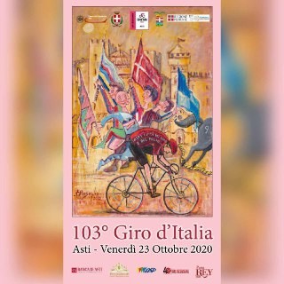 Il Giro d'Italia, presenta la tappa astigiana al teatro Alfieri, martedì 29 settembre