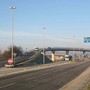 L'imbocco della tangenziale di Alba arrivando dalla rotonda della Vigna L'imbocco della tangenziale di Alba arrivando dalla rotonda della Vigna