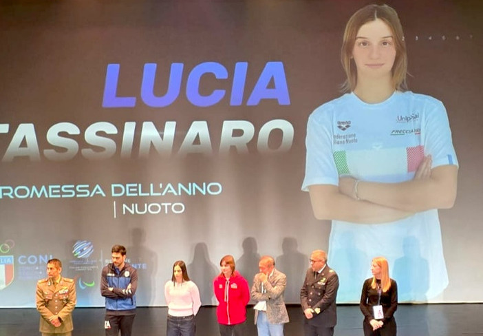 Nuoto, Lucia Tassinario premiata a Casale come "Promessa piemontese dell'anno"