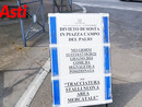 Divieto di sosta in piazza Campo del Palio per tracciatura stalli del nuovo mercato dall'11 al 22 giugno