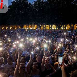 La folla in occasione del concerto di Trigno, durante la scorsa edizione di AstiMusica (Ph: MerfePhoto)