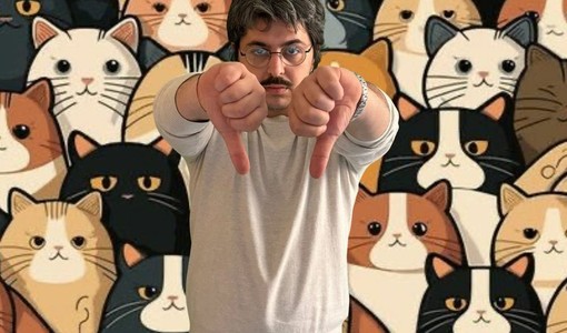 Il volontario Luca Tomatis ironizza emulando il pollice verso del sindaco Rasero in Consiglio comunale sul Pronto soccorso veterinario ad Asti