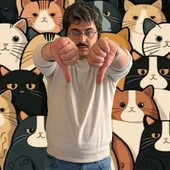 Il volontario Luca Tomatis ironizza emulando il pollice verso del sindaco Rasero in Consiglio comunale sul Pronto soccorso veterinario ad Asti