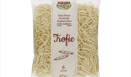 Pasta fresca a rischio, scatta il richiamo per le trofie Eurospin Pasta fresca a rischio, scatta il richiamo per le trofie Eurospin