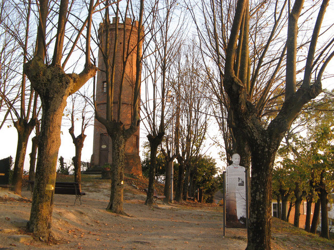 La torre del conte Ballada di Saint Robert, a Castagnole Monferrato